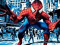 Comic-Held Spider-Man am Broadway | BahVideo.com