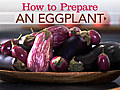 How to Prepare an Eggplant Roasting Peeling amp Salting  | BahVideo.com