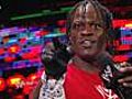 WWE Monday Night RAW - Monday Night Raw - R-Truth Provides an Explanation for his Attack on John Morris | BahVideo.com