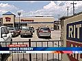 Person Wearing Ninja-Type Mask Robs Drug Store | BahVideo.com