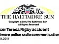 Police radio reports of officer s fall from I-83 | BahVideo.com
