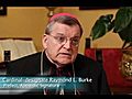 Cardinal Designate Raymond Burke Discussing  | BahVideo.com