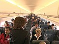 Turbulence ahead Fight breaks out during flight | BahVideo.com