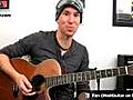 Taylor Swift s Mine Acoustic Guitar Lesson  | BahVideo.com
