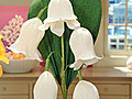 Crepe Paper Lily of the Valley | BahVideo.com
