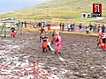 Soccer in the mud | BahVideo.com