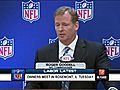 Goodell speaks after CBA meeting | BahVideo.com