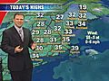 NECN New Year s Eve weather forecast 9am | BahVideo.com