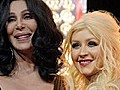Aguilera und Cher strahlen auf dem Walk of Fame  | BahVideo.com