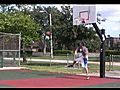 SOME DRIBBLE UP DUNK ATTEMPTS  | BahVideo.com