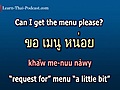 Instant Thai Phrases In a bar | BahVideo.com