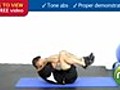 STX Strength Training How To - Abdominal crunch for core strength hardcore exercise basics 1 set 10 reps | BahVideo.com
