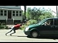 Getting HIT by a CAR moving 100 MPH | BahVideo.com
