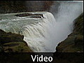 WEDGE OF GULFOSS - The Golden Circle Iceland | BahVideo.com