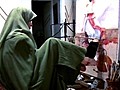 Iranian Artist Paints With Her Feet | BahVideo.com
