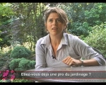 Delphine une passion pour le jardinage venue  | BahVideo.com