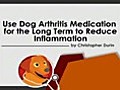 Dog Arthritis Medication for Long-term Treatment of Inflammation | BahVideo.com