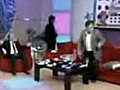 Turkish Talk Show Flying Fail | BahVideo.com