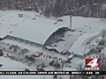 Heavy snow and ice blamed for hockey arena roof collapse | BahVideo.com
