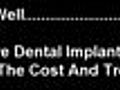 Dentist Harrisonburg VA Are Dental Implants Worth The Cost  | BahVideo.com