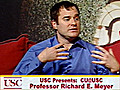 CU USC with Professor Richard Evan Meyer | BahVideo.com