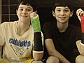 Twins break same arm hour apart | BahVideo.com