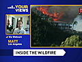 iReporter on wildfire | BahVideo.com