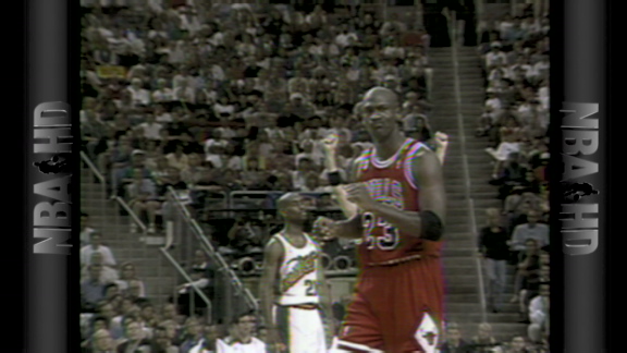 1996 NBA Finals Bulls vs Sonics Game 3 | BahVideo.com