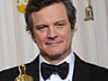 Colin Firth Almost Dances Off Stage | BahVideo.com