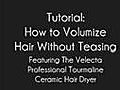 How To Volumize Hair Without Teasing | BahVideo.com