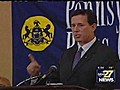 Former Sen Santorum Speaks Out | BahVideo.com