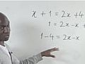 How To Solve Equations With Variables On Both  | BahVideo.com