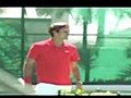 Federer a vraiment le coup de raquette | BahVideo.com