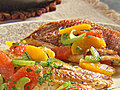 Pan-Seared Red Snapper with Citrus-Herb Relish | BahVideo.com