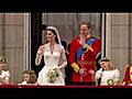The Wedding Highlights The Duke and Duchess of Cambridge watch the fly past with their families | BahVideo.com