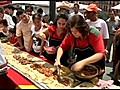 Mexico breaks record for world s longest taco | BahVideo.com