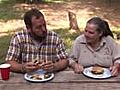 Bert Meets and Eats Ostriches | BahVideo.com