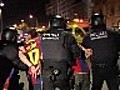 Graves disturbios en Canaletas | BahVideo.com