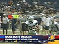 Cowboys Camp Choice hurts shoulder rookie  | BahVideo.com