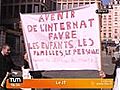 Lyon contre la fermeture de l internat Favre  | BahVideo.com