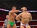 U S Champion Daniel Bryan amp Hall of Famer Jerry The King Lawler Vs Ted DiBiase amp WWE Champion The Miz | BahVideo.com