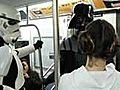 Star Wars First Scene Recreated in Subway Car | BahVideo.com
