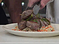 Lamb Kebabs And Confetti Rice | BahVideo.com