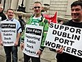 Dublin Dockers Dispute | BahVideo.com
