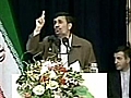 Ahmadinejad Ready to Talk | BahVideo.com