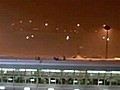 Delta flight slides off runway | BahVideo.com
