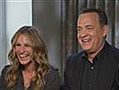Julia Roberts Tom Hanks discuss  | BahVideo.com