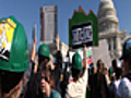 News Young People Bring Green Demands to D C  | BahVideo.com