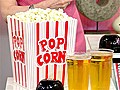 Are there more calories in beer or popcorn  | BahVideo.com