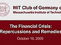 An Entrepreneur s Perspective of the Financial Crisis | BahVideo.com